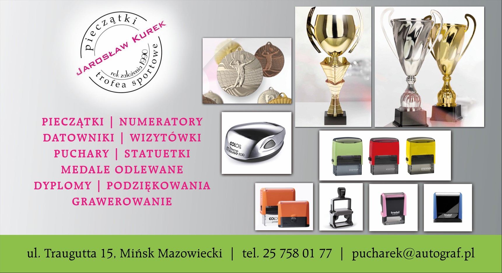 pieczątki MIŃSK MAZOWIECKI